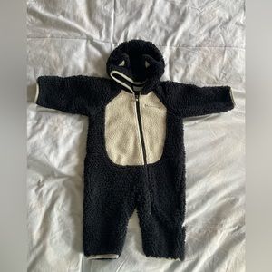 Columbia Fox Sherpa Fleece Baby Bunting Size 3-6 Months